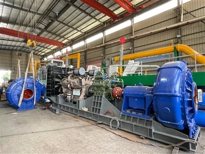 Estação de bomba de reforço